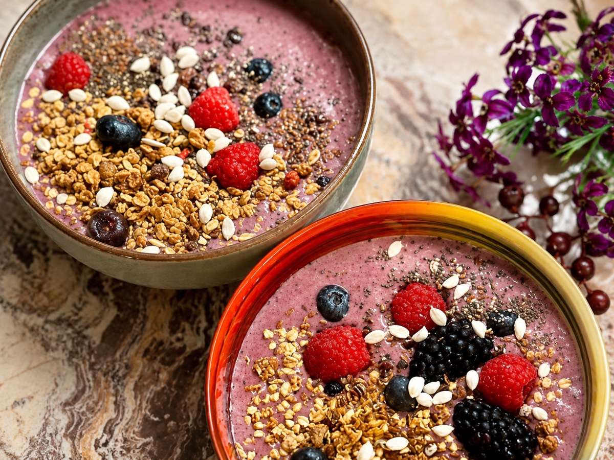 Meyveli Kefir Bowl