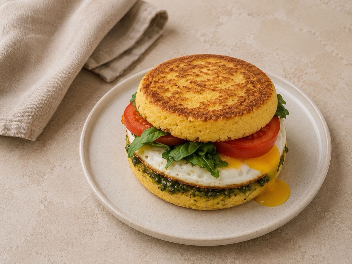3 Malzemeli Glutensiz Nohut Ekmeği