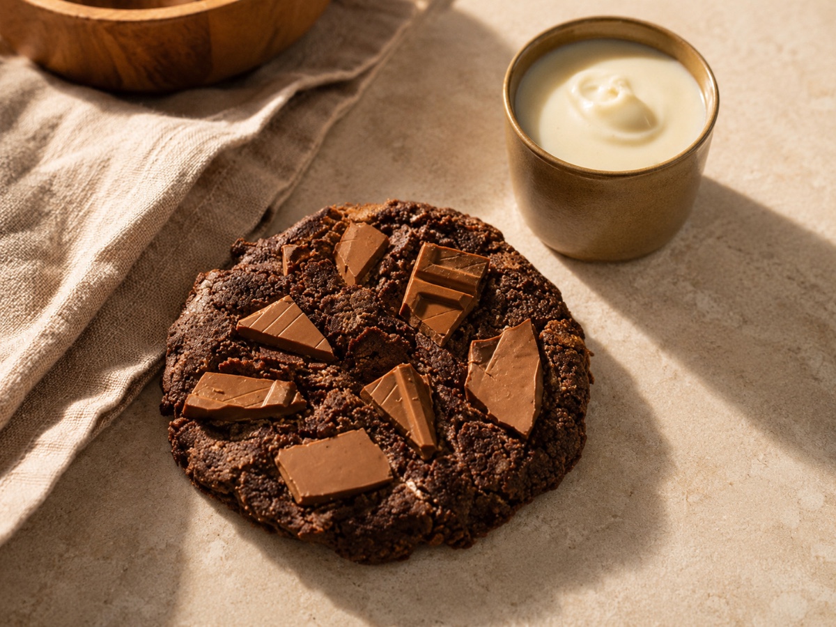 5 Dakikada Tava Cookie (Rafine Şekersiz & Glutensiz)