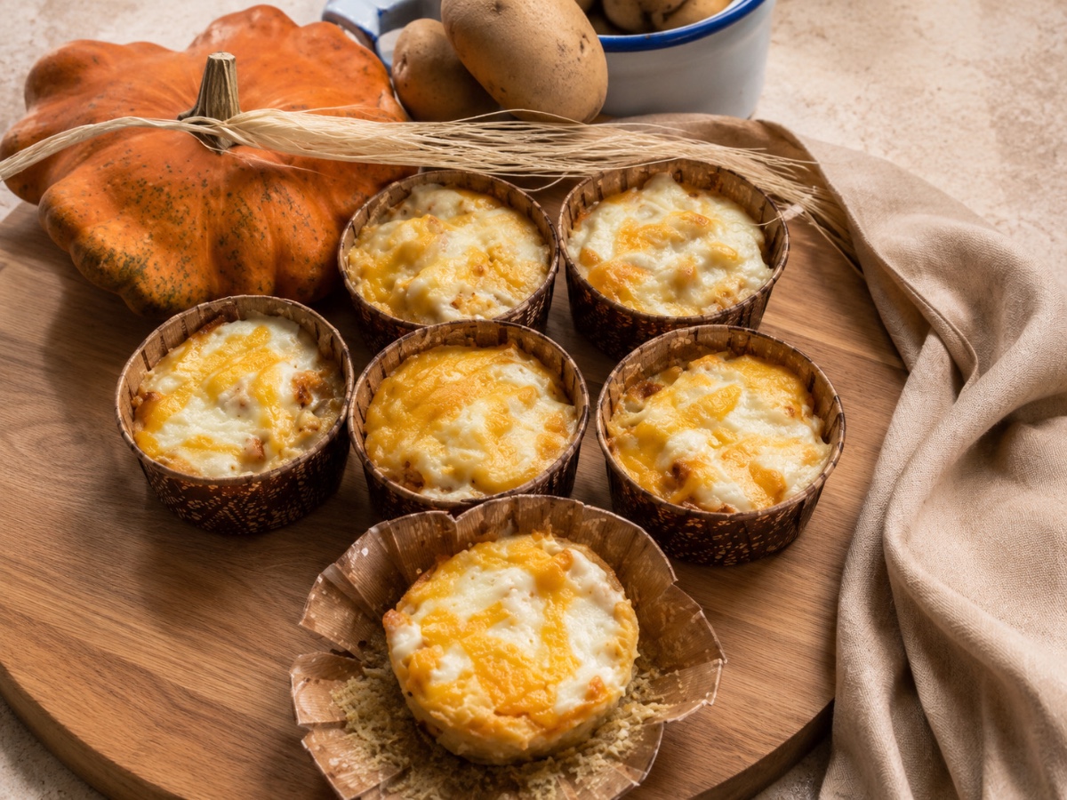 Hindi Fümeli Patatesli Muffin