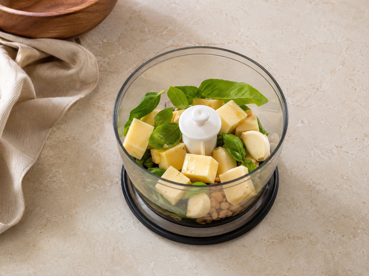 Pesto Sosu Hazırlayın
